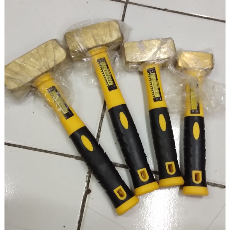 Jual Palu kuningan brass hammer 1/2 kg / 1 LB Shopee Indonesia