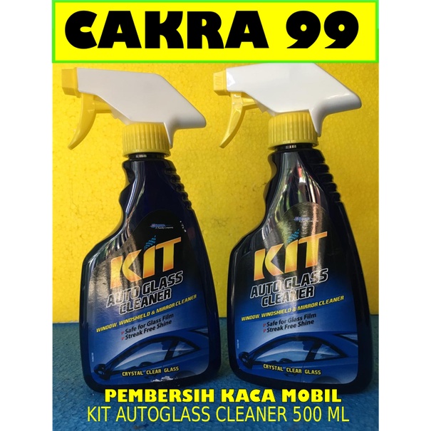 Jual Kit auto glass Cleaner 500ml Pembersih kaca mobil pump Shopee