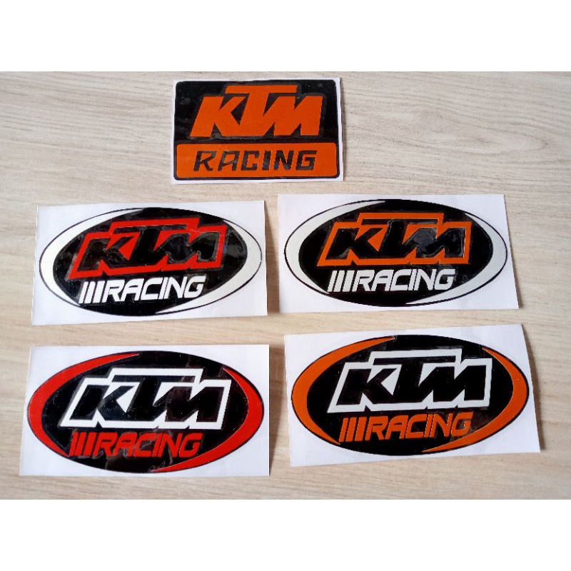 Jual STIKER CUTTING KTM RACING | Shopee Indonesia