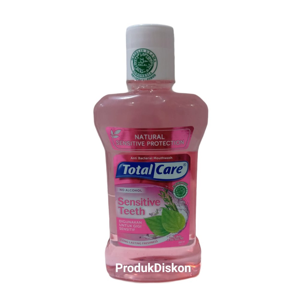 Jual TOTAL CARE Mouthwash Pencegah Gigi Berlubang 250ML Obat Kumur