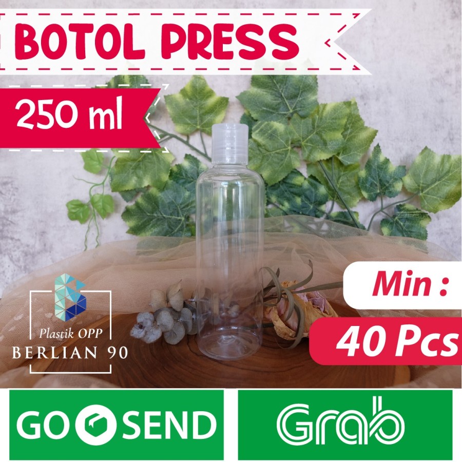 Jual Botol Presstop 250 Ml Baru Botol Press On 100ml Botol Pushon 250 Ml Shopee Indonesia