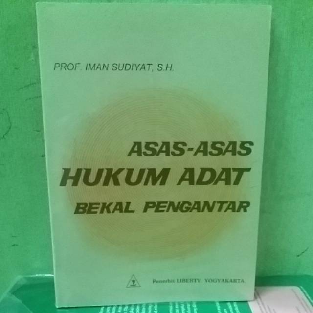Jual ASAS -- ASAS HUKUM ADAT BEKAL PENGANTAR | Shopee Indonesia