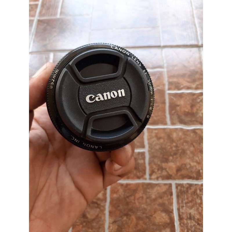 Jual LENSA FIX CANON 50mm F1.8 MARK II MULUS BERGARANSI | Shopee Indonesia