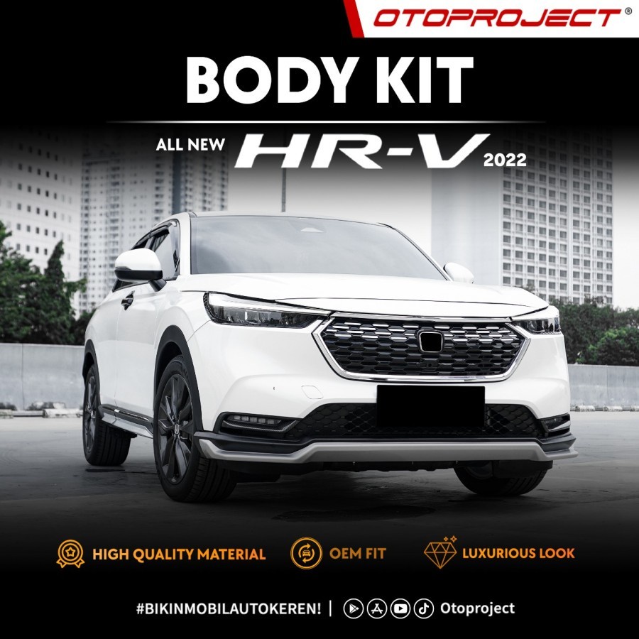 Jual Body Kit / Bodykit All New HRV 2022 2023 2024 Non RS Silver Design