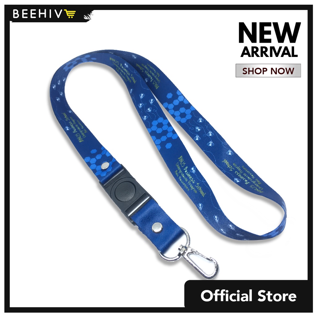 Jual Beehive Binus - Lanyard BINUS Business School | Shopee Indonesia