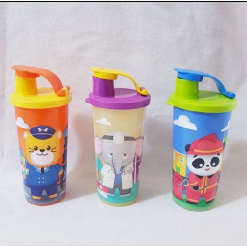 Jual botol minum anak gelas tupperware fun tumbler (1) | Shopee Indonesia