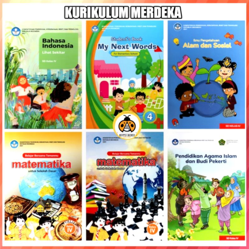 Jual Buku Kurikulum Merdeka Kelas 4 SD/MI - Kemendikbudristek RI ...