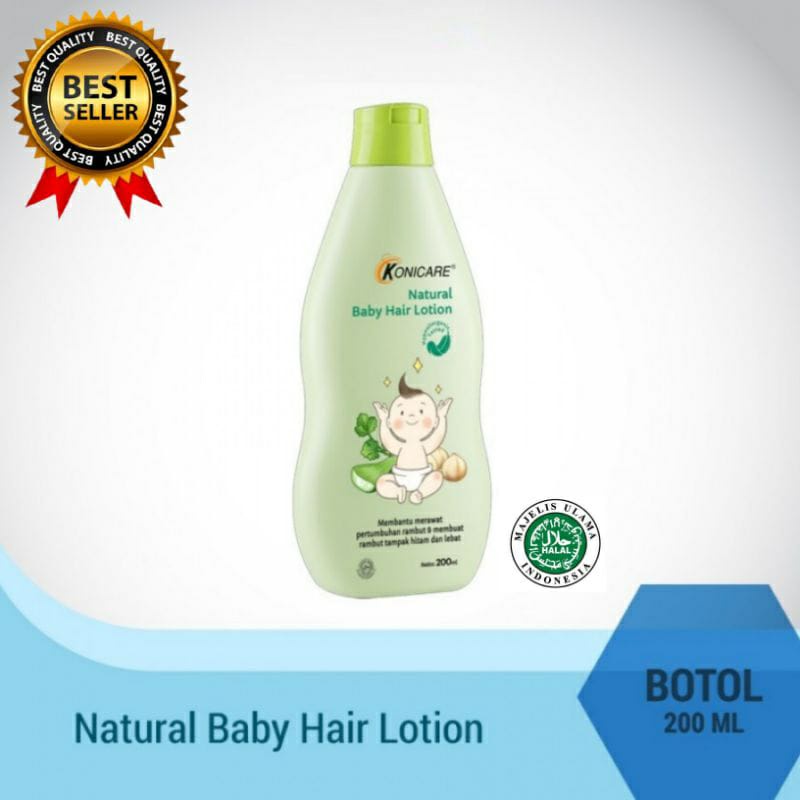 Jual Konicare Natural Baby Hair Lotion - Minyak Rambut Bayi | Shopee ...
