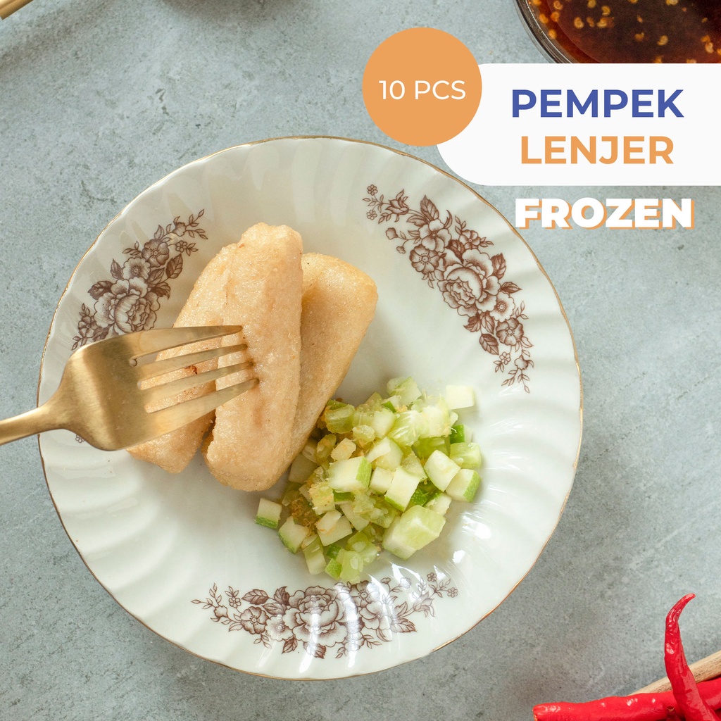 Jual Pempek Lenjer Ikan Tenggiri Frozen 10 pcs | Shopee Indonesia