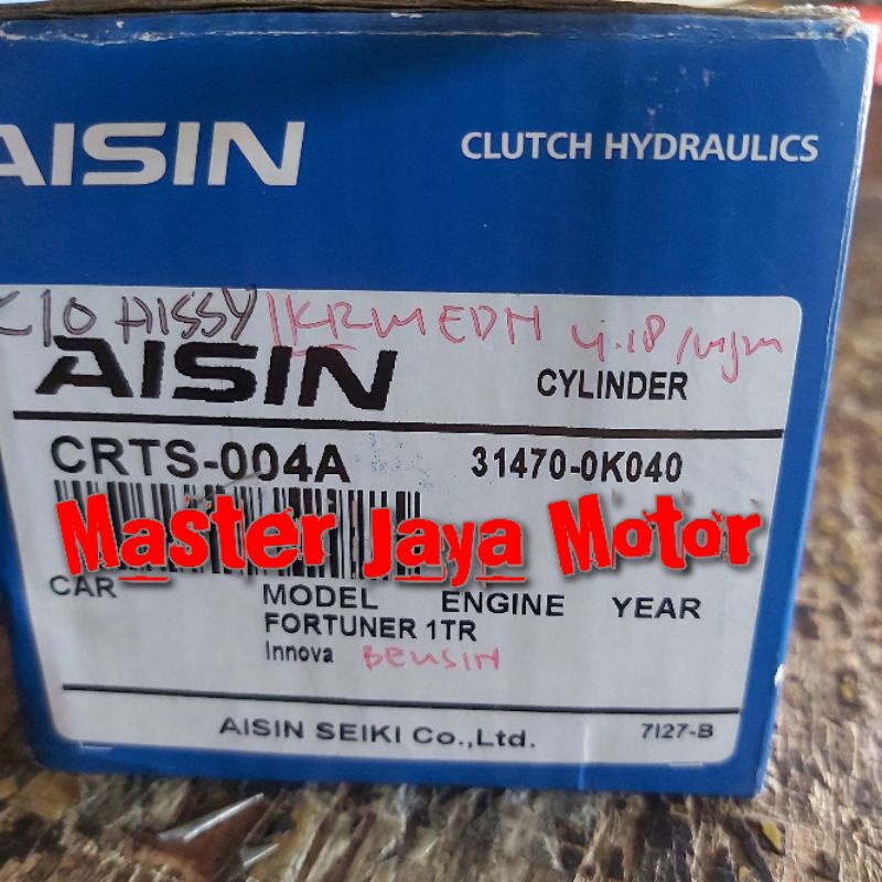 Jual Master Kopling Bawah Innova Bensin - Hilux - Fortuner AISIN ...