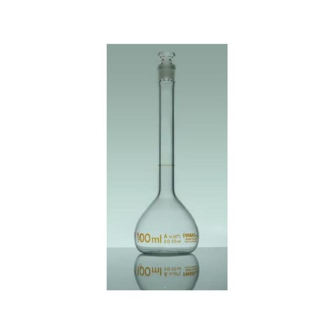 Jual Labu Ukur 25 Ml Pyrex Iwaki Volumetric Flask Glass Stopper Tutup Kaca Grasslan72 Ayo Beli 3574