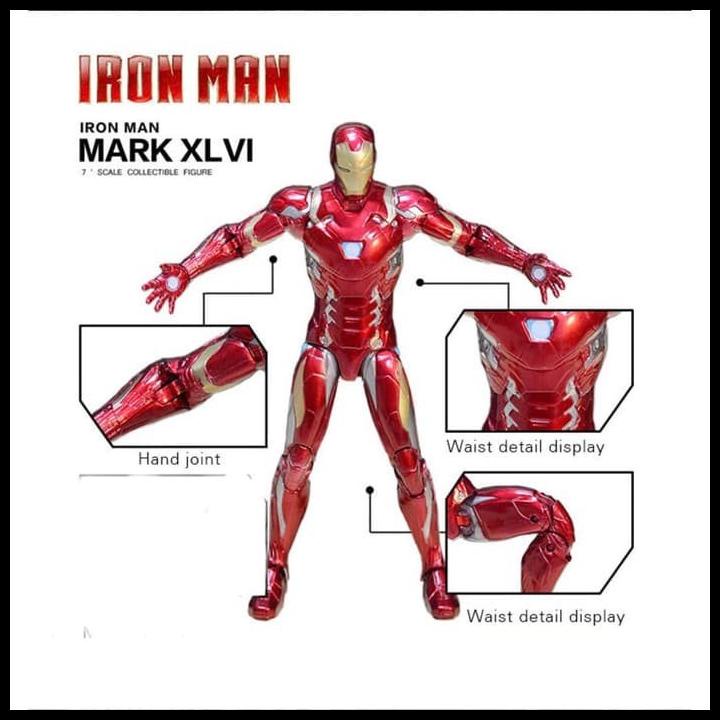 Jual Action Figure Iron Man Mark 46 Ironman Mk46 Avengers Civil War