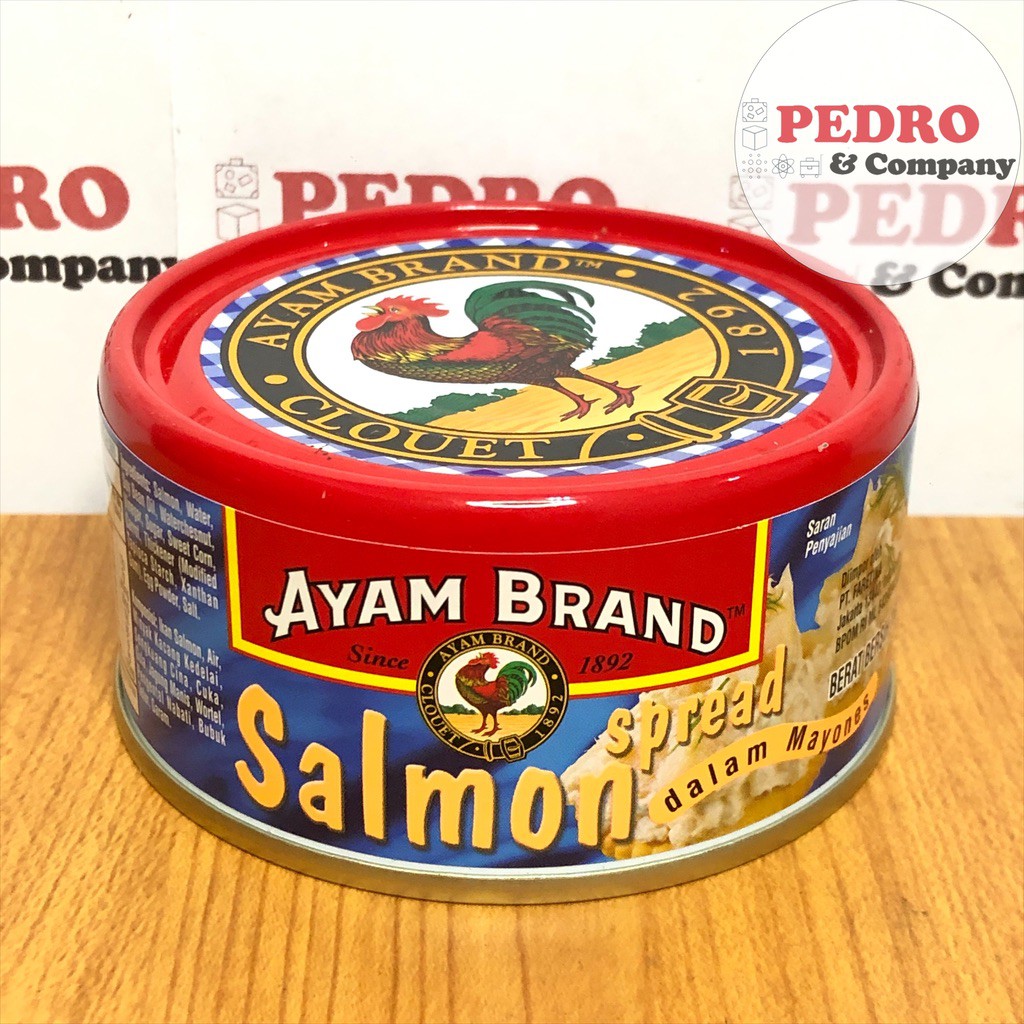 Jual Ayam brand salmon spread dalam mayones 160 gram kaleng ikan salmon Shopee Indonesia