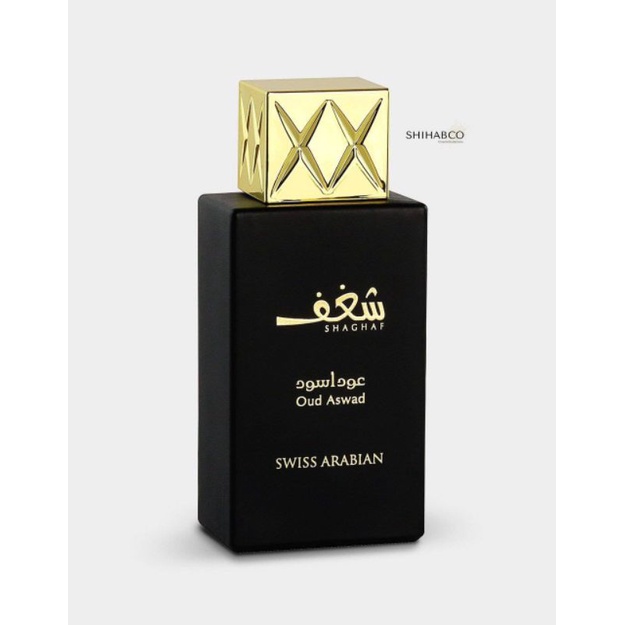 Jual Shaghaf Oud Aswad by Swiss Arabian 75 ml EDP Shopee Indonesia