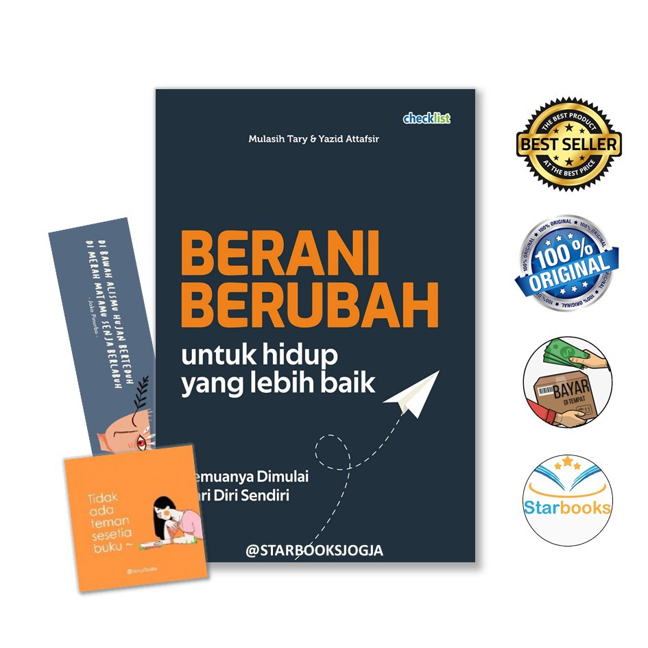 Jual Buku Berani Berubah Untuk Hidup Yang Lebih Baik Checklist Motivasi Shopee Indonesia 5348