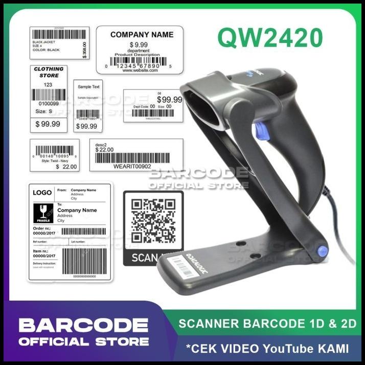 Jual Barcode Scanner Datalogic Qw2400 Series Qw2400 Qw2420 Qr Code