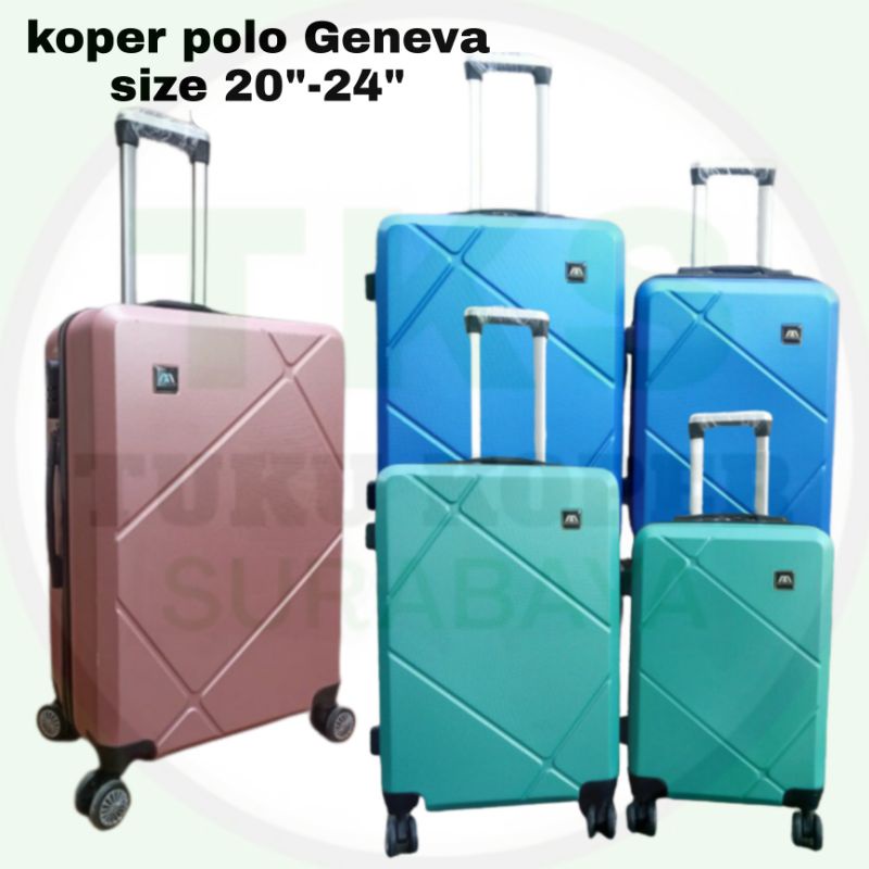 Jual Koper 20 inch Polo Geneva cabin size - koper fiber - koper import ...
