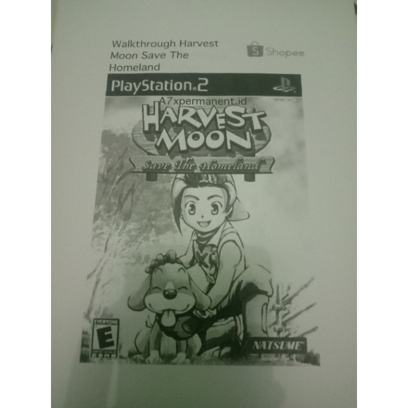 Harvest Moon Save the Homeland (Clássico Ps2) Midia Digital Ps3 - WR Games  Os melhores jogos estão aqui!!!!