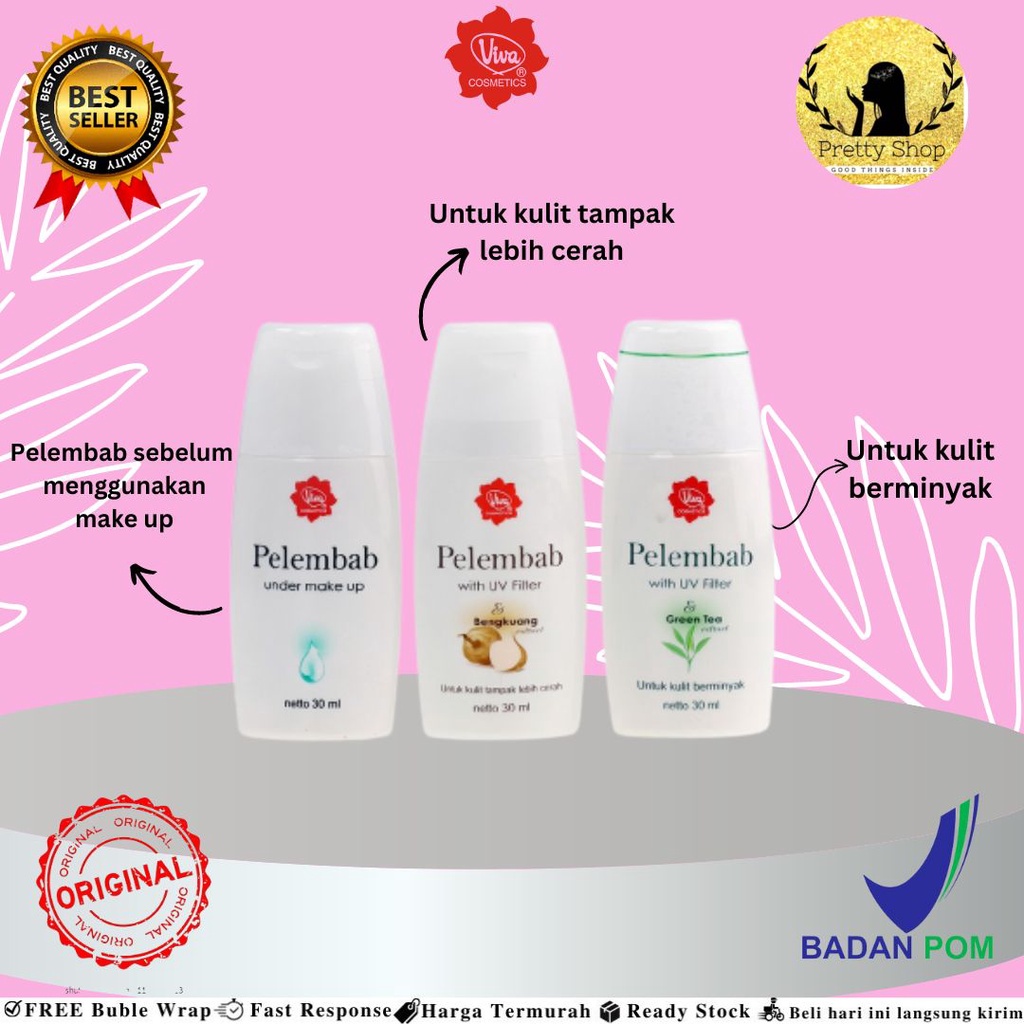 Jual Viva Pelembab Wajah 30ml (Pelembab Wajah) | Shopee Indonesia