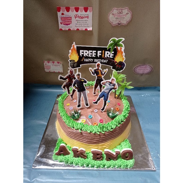 Jual Kue Ulang Tahun Tema Free Fire Shopee Indonesia