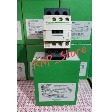 Jual Kontaktor / Contactor LC1D25M7 LC1D25 220v Schneider | Shopee ...