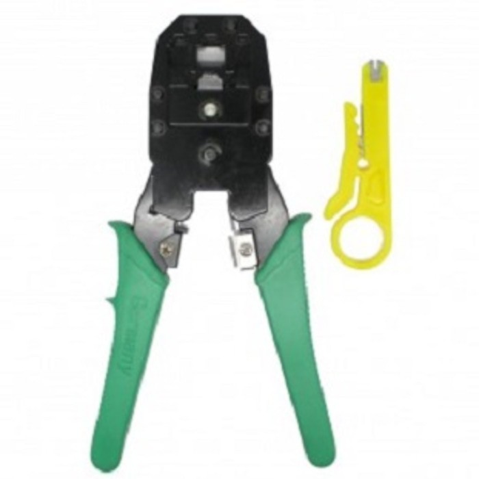 Jual Crimping Tool Triple (RJ-45 + RJ-11 + Cutter) | Shopee Indonesia