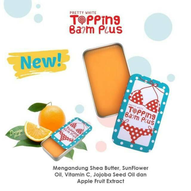 Jual Topping Balm Plus Pretty White | Shopee Indonesia