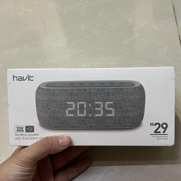 Jual SPEAKER BLUETOOTH HAVIT M29 FM RADIO/CLOCK DISPLAY | Shopee Indonesia