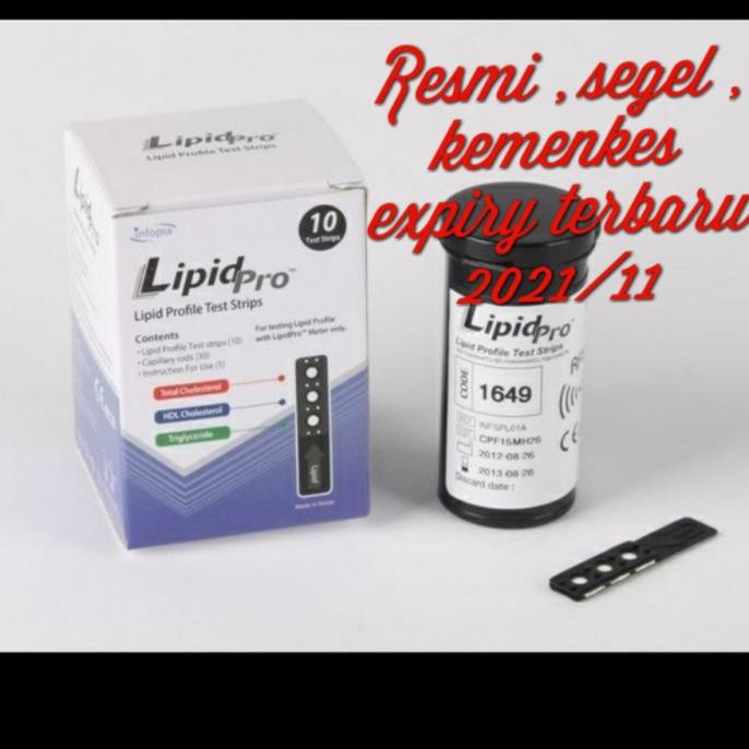 Jual Lipidpro Strip Lipidpro Test Strip Strip Lipidpro Shopee Indonesia