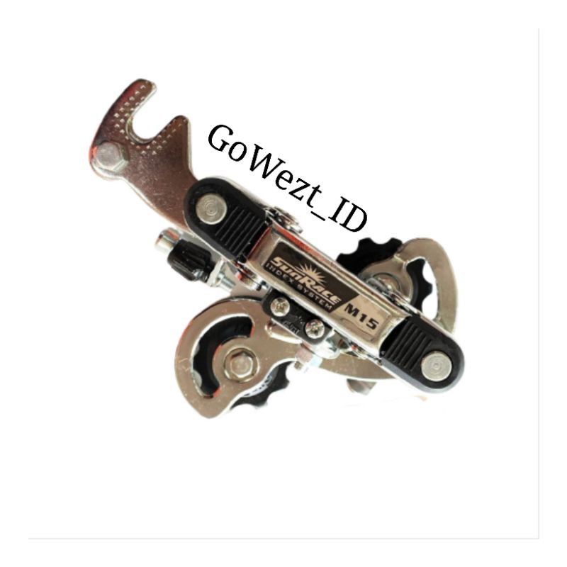 Jual RD Rear Derailleur Sunrace M15 Speed Capit Short Letter S