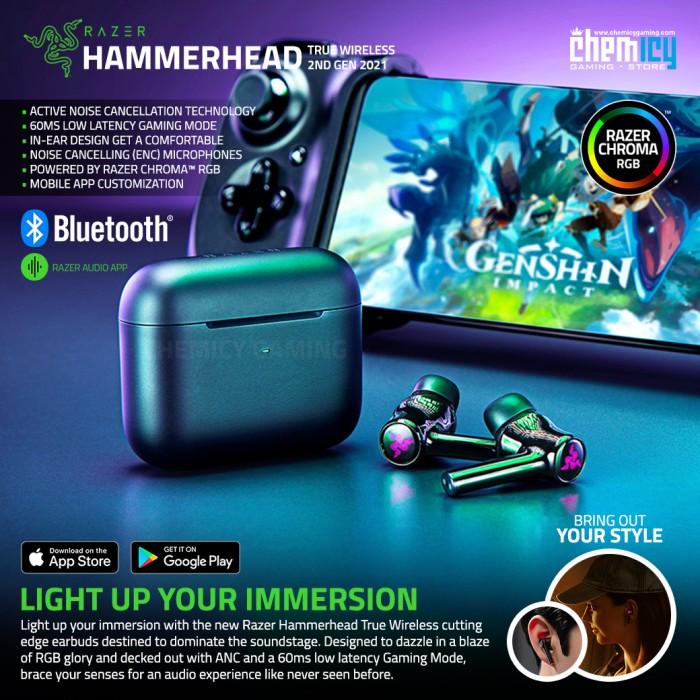 Jual Razer Hammerhead True Wireless TWS New 2021 2ndGen Bluetooth ...