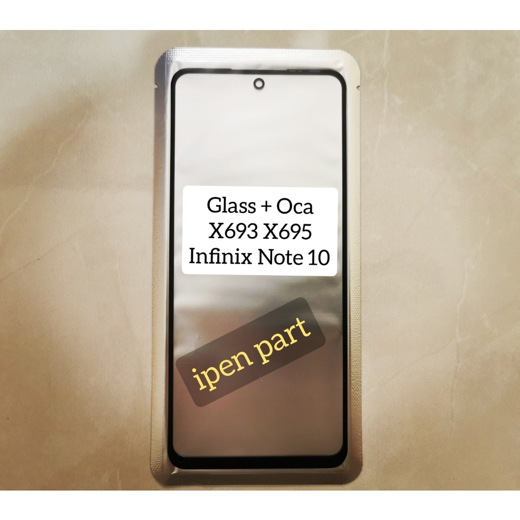 Jual Glass Sudah Oca X693 X695 INF Note 10 Kaca Touchscreen LCD Layar ...