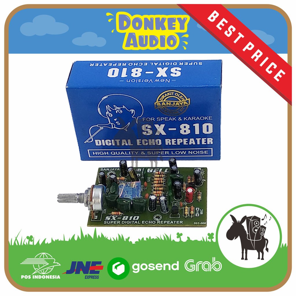 Jual KIT AUDIO TONE CONTROL KONTROL SX 810 SX810 SX-810 ECHO REPEATER