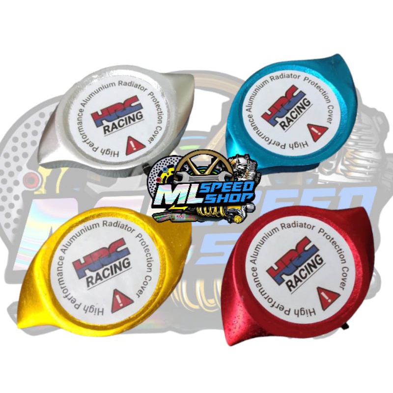 Jual TUTUP CAP RADIATOR ALMUNIUM CNC HRC RACING NMAX OLD NMAX NEW VARIO ...