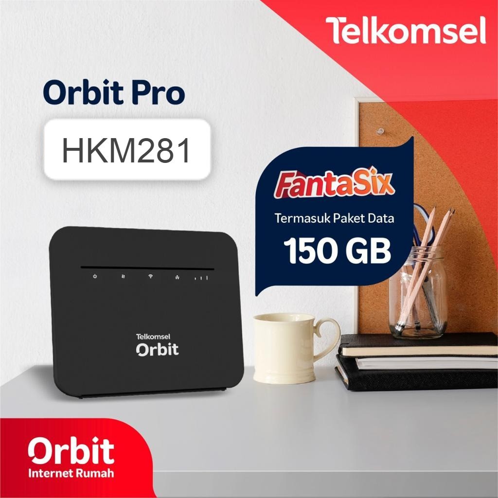 Jual wifi wi fi router 150gb 150 gb telkom hkm28 HKM 281 HKM281 Orbit ...