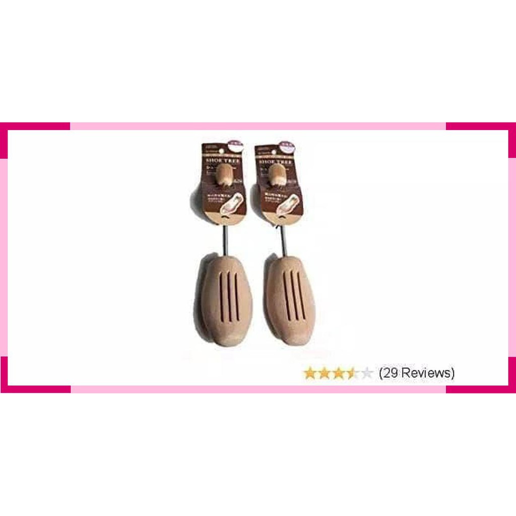 Jual Daiso Shoe Tree Handle Pengganjal Sepatu Tidak Berubah Bentuk