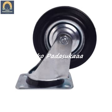Jual ORI KRISBOW Roda Caster Troli Karet Swivel 5 Cm | Shopee Indonesia