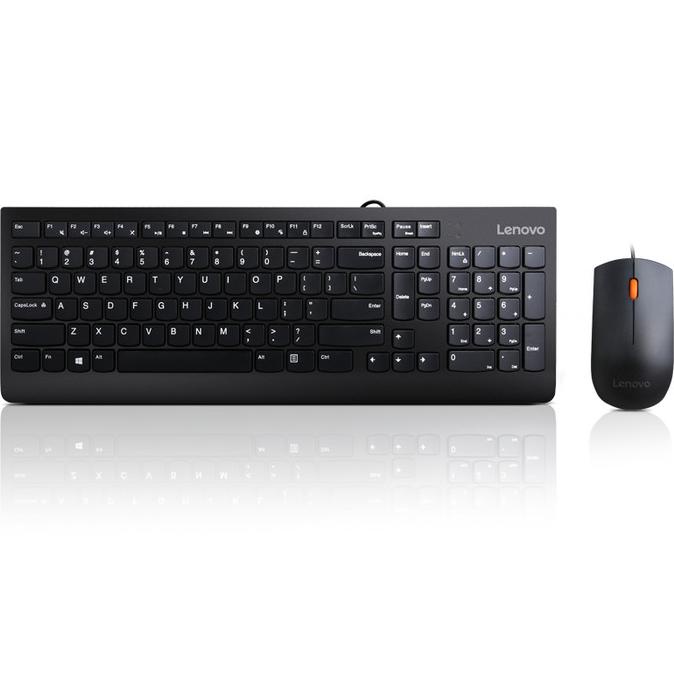 Jual Lenovo 300 USB Combo Keyboard & Mouse US English (103P