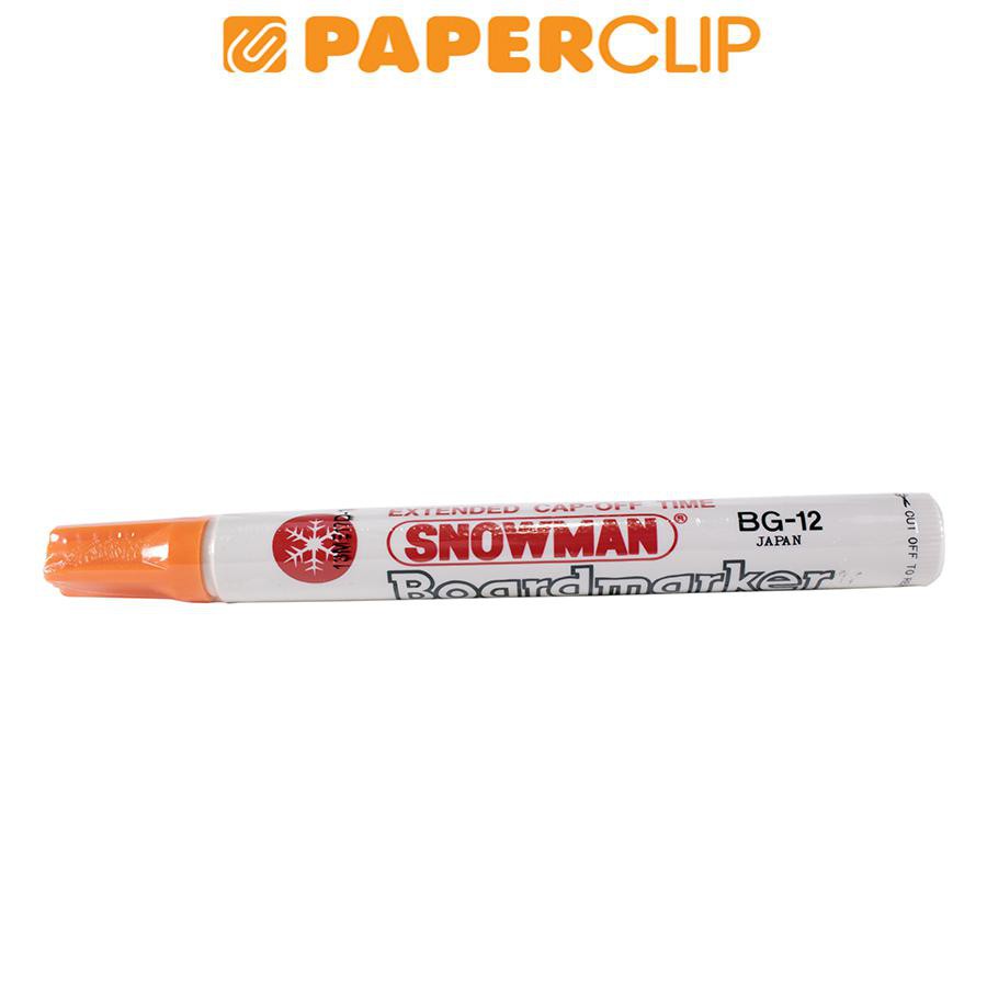 MARKER SNOWMAN BG12 ORANGE