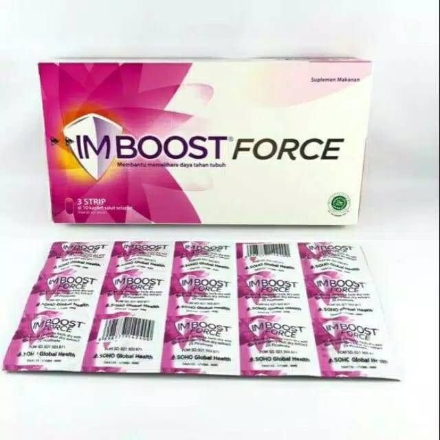 Jual Imboost force 1 strp / 10 tablet | Shopee Indonesia