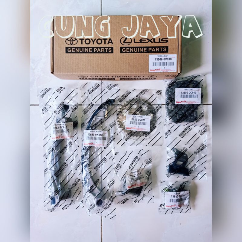 Jual TIMING CHAIN RANTAI KETENG SET TOYOTA INNOVA INOVA ASLI JAPAN ...