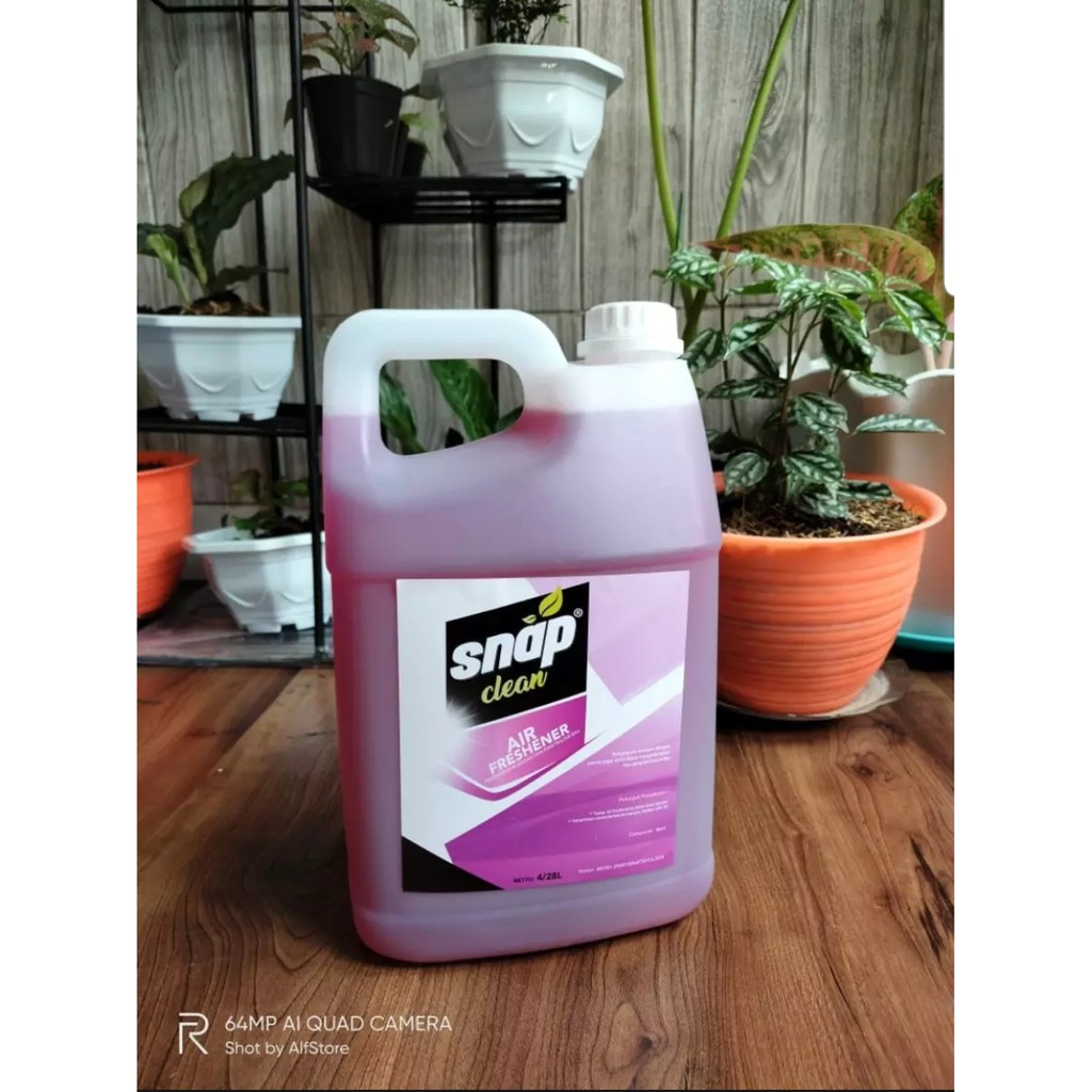 Jual Pengharum Ruangan Snap Clean 4 Liter | Shopee Indonesia