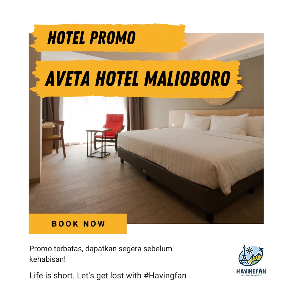 Jual Voucher Hotel Aveta Malioboro Yogyakarta | Shopee Indonesia