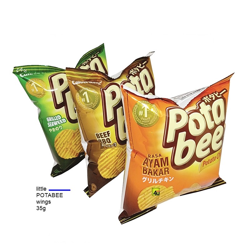 Jual POTABEE Potato Chips - Kemasan KECIL 35g | Shopee Indonesia