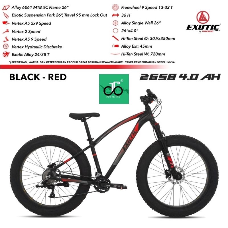 Harga fat online bike