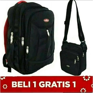 TAS RANSEL PRIA WANITA SEKOLAH/KULIAH/KERJA Backpack PUNGGUNG SMP SMA TAS COWOK CEWEK LAPTOP