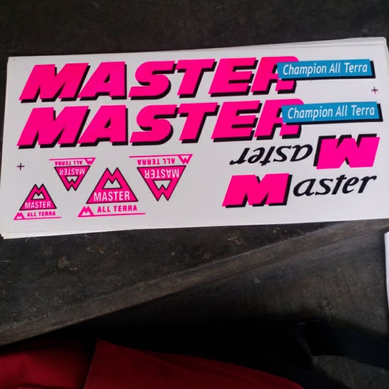 Jual Stiker Sepeda MASTER | Shopee Indonesia