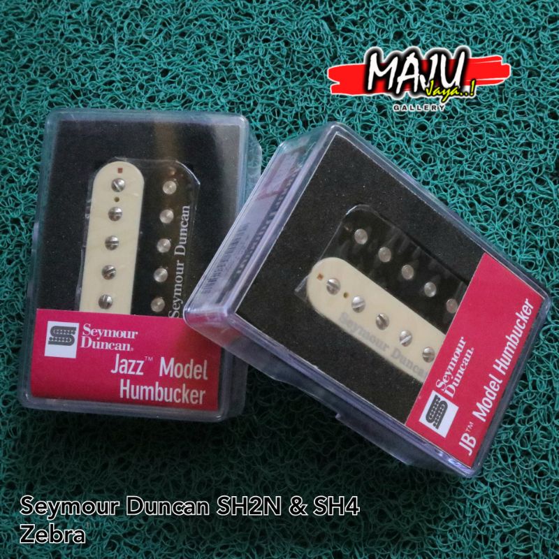 Jual Pickup Gitar Elektrik Seymour Duncan Zebra Sh N Neck Jazz Or Sh Jb Bridge Shopee Indonesia