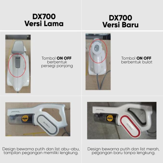 Jual PROMO Deerma Vacuum Cleaner DX700 DX700S 2-in-1 Vertical Handheld ...