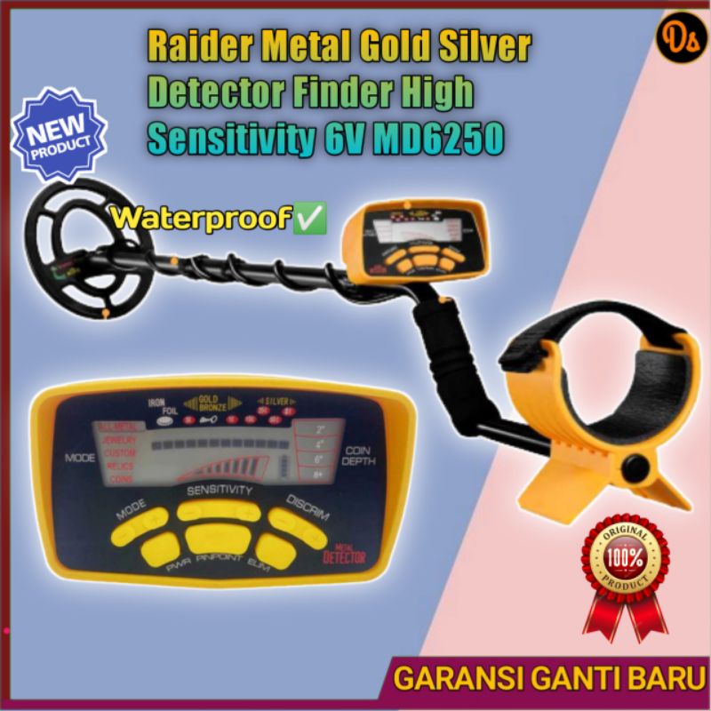 Jual PROMO Metal Detector Alat Pendeteksi Emas Logam Metal Gold Silver